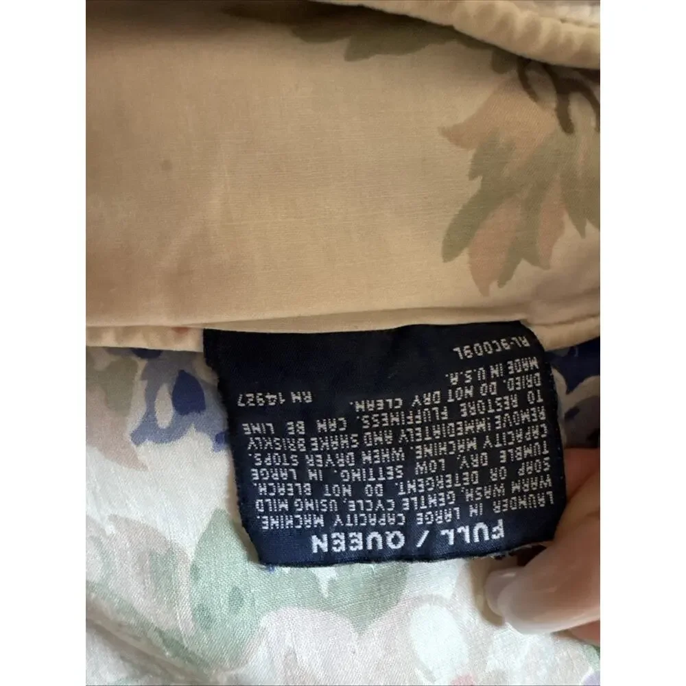 Ralph Lauren Southampton Floral Full/Queen Comforter 92